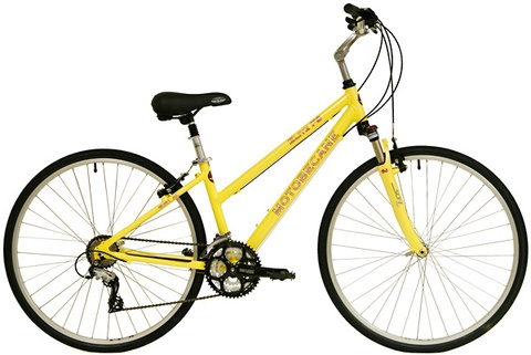 Motobecane Elite FS Hybrid Bike (with Lockout Suspension Forks)
